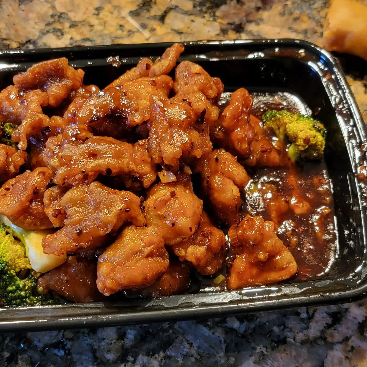 orange chicken 陈皮鸡